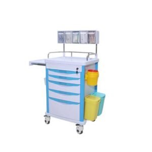 Factory Direct Clinic ABS Medicine Trolley Anesthesia Medical Crash Cart Hospital Anaesthesia Trolley