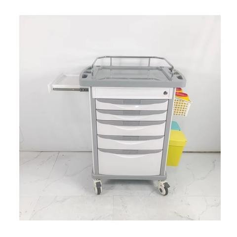 Medical Equipment Company Trolley Hospital Tray Table Trolley Phlebotomy Carts Medico Trolly Medical